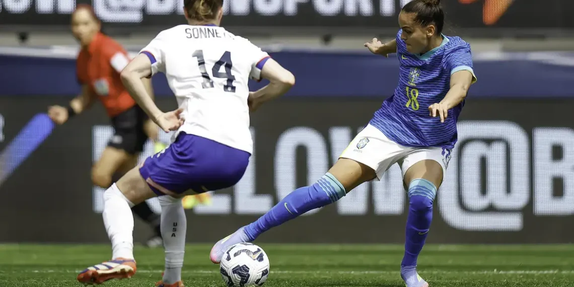Seleção feminina do Brasil enfrenta EUA em partida amistosa nesta terça-feira (8),na data Fifa