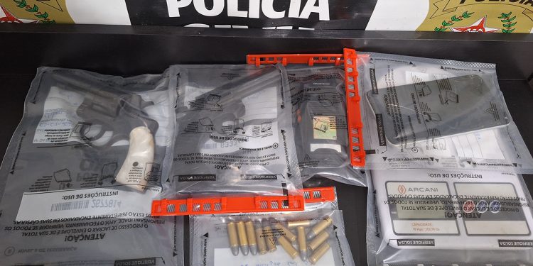 Jovem é preso em flagrante com armas de fogo, durante operação da PC, em Conselheiro Pena