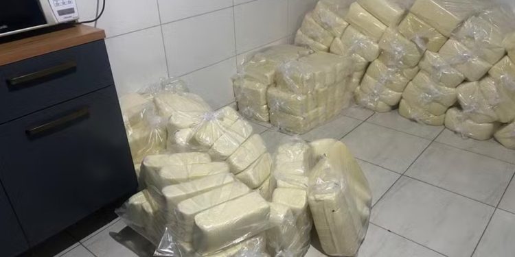 Polícia apreende mais de três toneladas de queijo mussarela, em Valadares