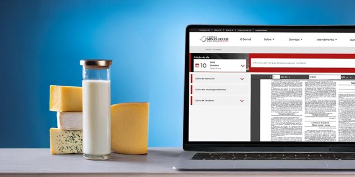 Secretaria de Fazenda inclui setor de laticínios no Tratamento Tributário Setorial automatizado de Minas Gerais