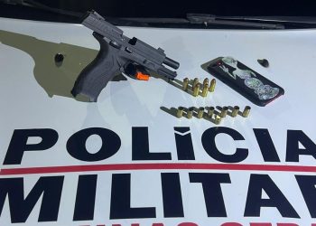 Em ação rápida da PM, jovem é preso e confessa crime momentos após homicídio, em Valadares