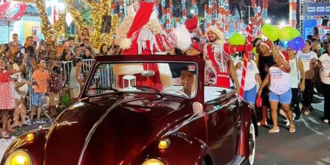 Valadares inaugura programação natalina com luzes, atrações e eventos para toda a família