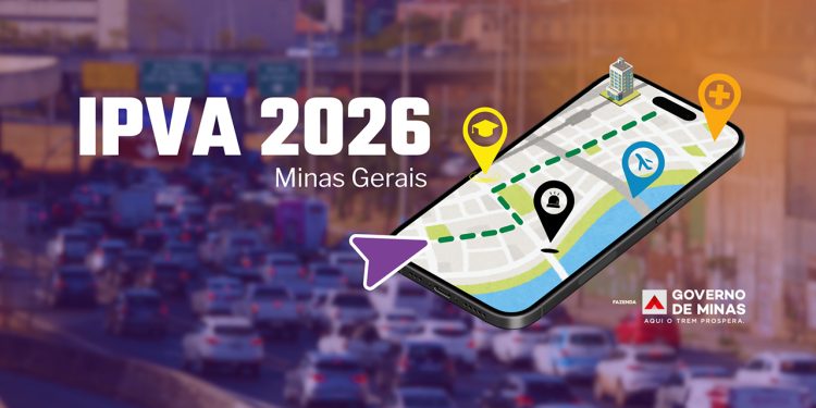 Governo de Minas libera consulta aos valores do IPVA 2026