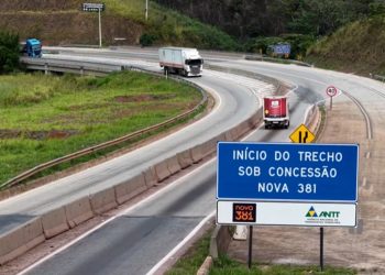 Nova 381 retoma cronograma semanal de obras entre Caeté e Valadares