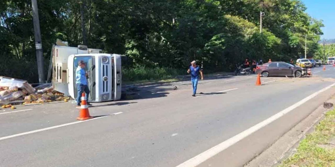 Acidentes deixam o trânsito complicado nesta segunda-feira na BR-381 em Ipatinga