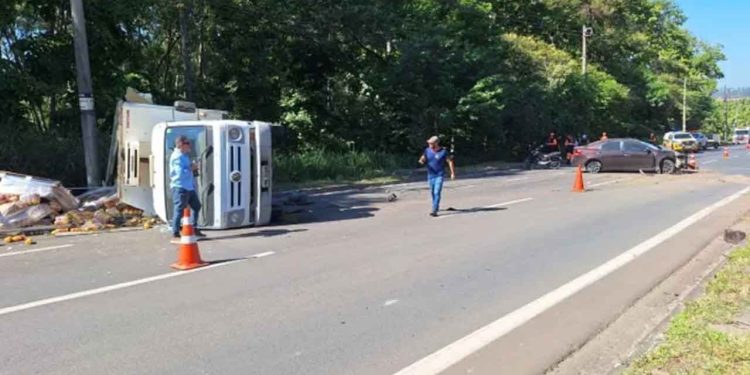 Acidentes deixam o trânsito complicado nesta segunda-feira na BR-381 em Ipatinga