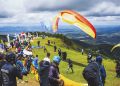 Copa do Mundo de Parapente aterrissa em Valadares para disputas com pilotos de mais de 20 países