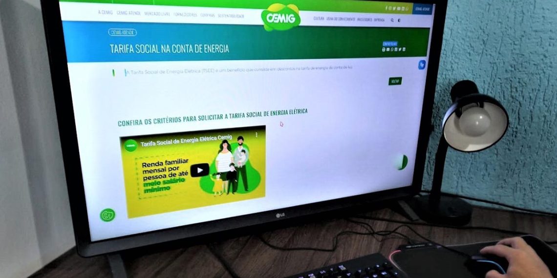 Tarifa Social: Cemig vai enviar cartas para que beneficiados regularizem cadastro