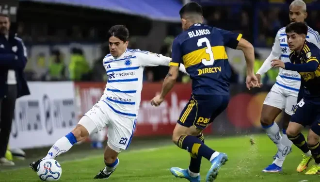 Cruzeiro busca empate heroico na Bombonera e segue na luta por vaga nas oitavas da Libertadores