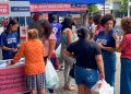 Samarco promove banca tira-dúvidas sobre o PID no Mercado Municipal em Valadares
