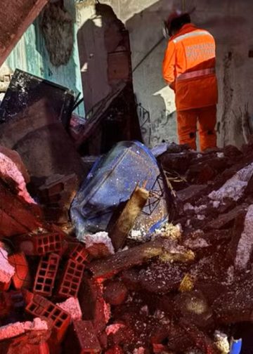 Mulher morre após desabamento da laje de residência em Timóteo