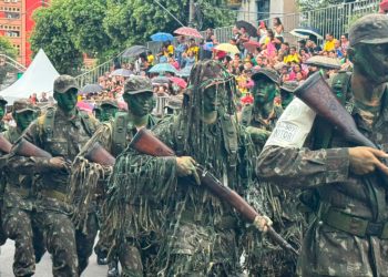Desfile do 7 de Setembro marca os 204 anos da Independência do Brasil em Valadares; veja as fotos