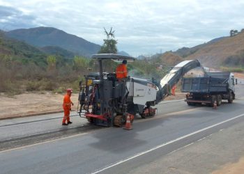 Veja as intervenções de obras na BR-381 nesta semana no Leste de Minas