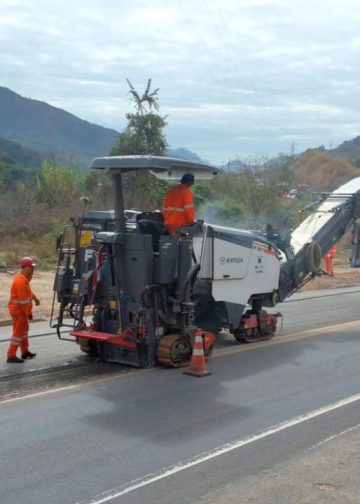 Veja as intervenções de obras na BR-381 nesta semana no Leste de Minas