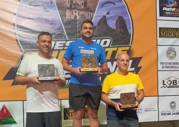 Pilotos de Valadares conquistam títulos na final do Campeonato Mineiro de Parapente