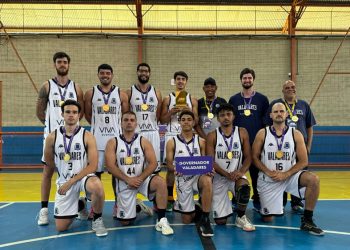 Valadares conquista título inédito e invicto no basquete masculino nos Jogos do Interior de Minas