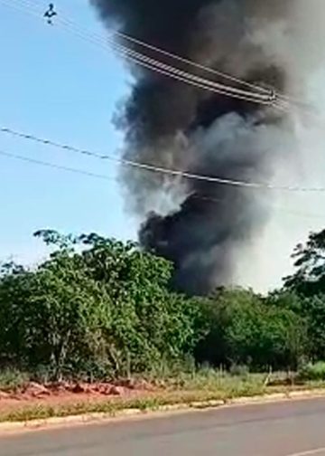 Aeronave da Polícia Militar cai próximo ao aeroporto do Vale do Aço