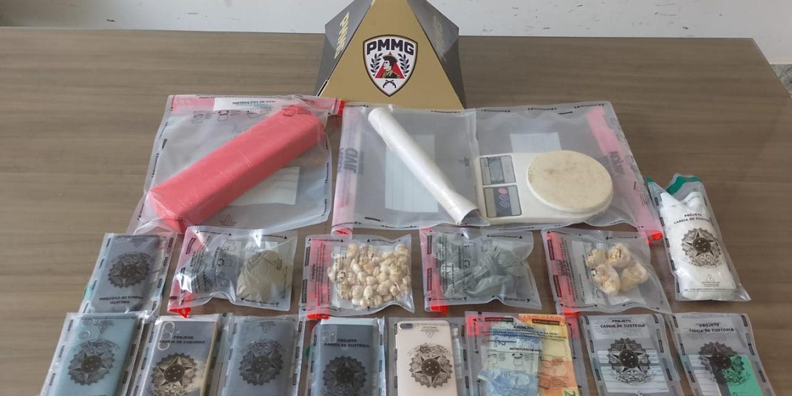 Polícia Militar impede instalação de novo ponto de tráfico e prende suspeitos vindos de Ipatinga em Conselheiro Pena