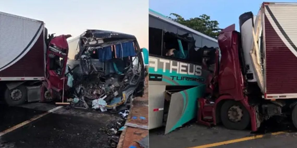 Acidente com 41 feridos na BR-381: motorista de ônibus morre no local